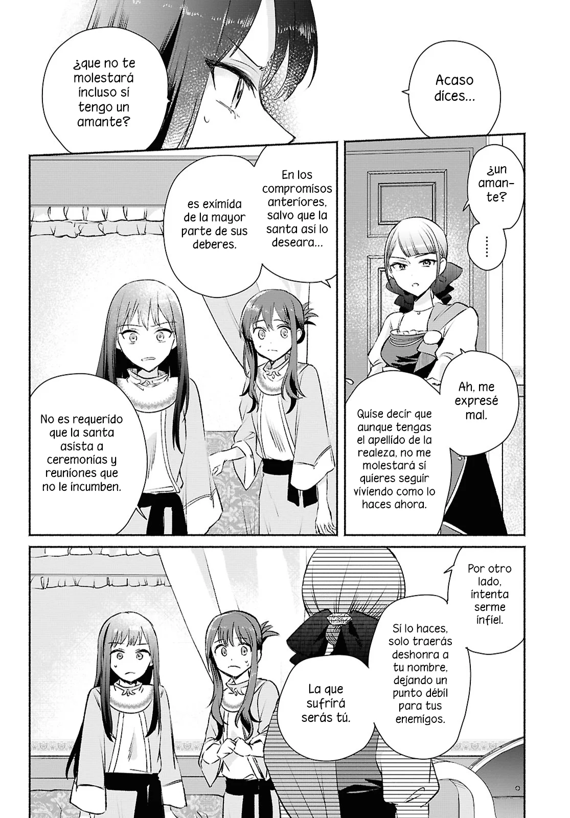 Muryoku Seijo to Munou Oujo ~Maryoku Zero de Shoukansareta Seijo no Isekai Kyuukokuki~ Capítulo 12 - Page 6