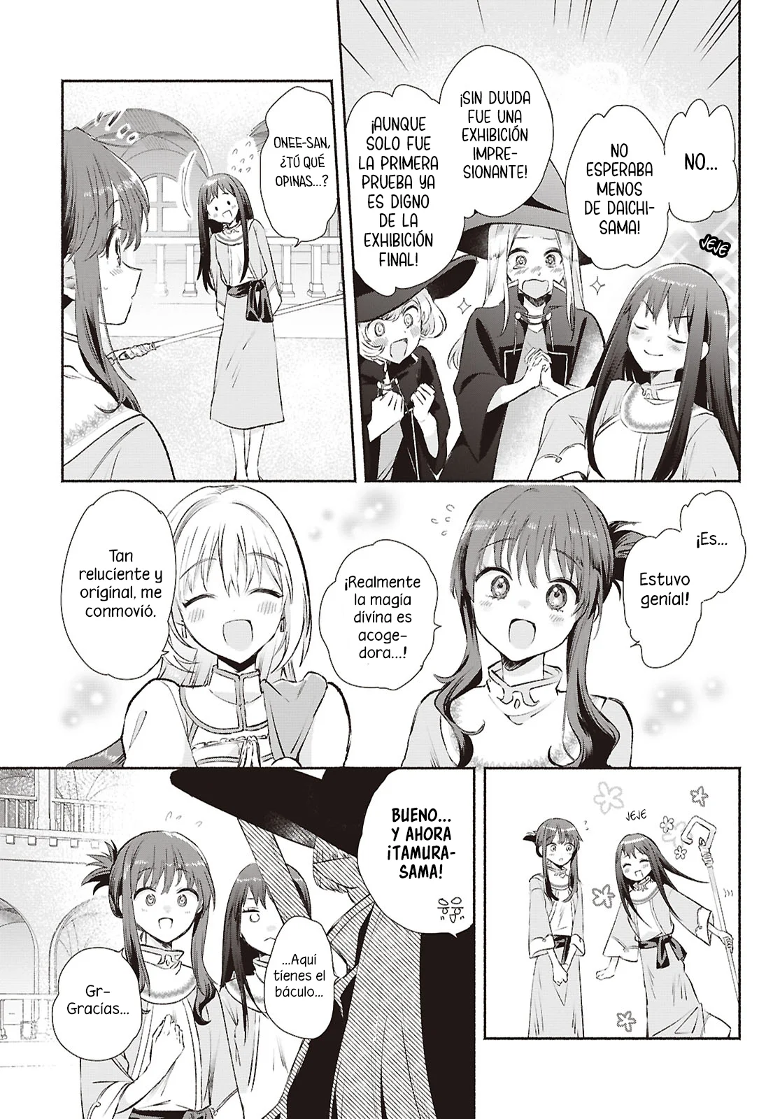 Muryoku Seijo to Munou Oujo ~Maryoku Zero de Shoukansareta Seijo no Isekai Kyuukokuki~ Capítulo 13 - Page 19