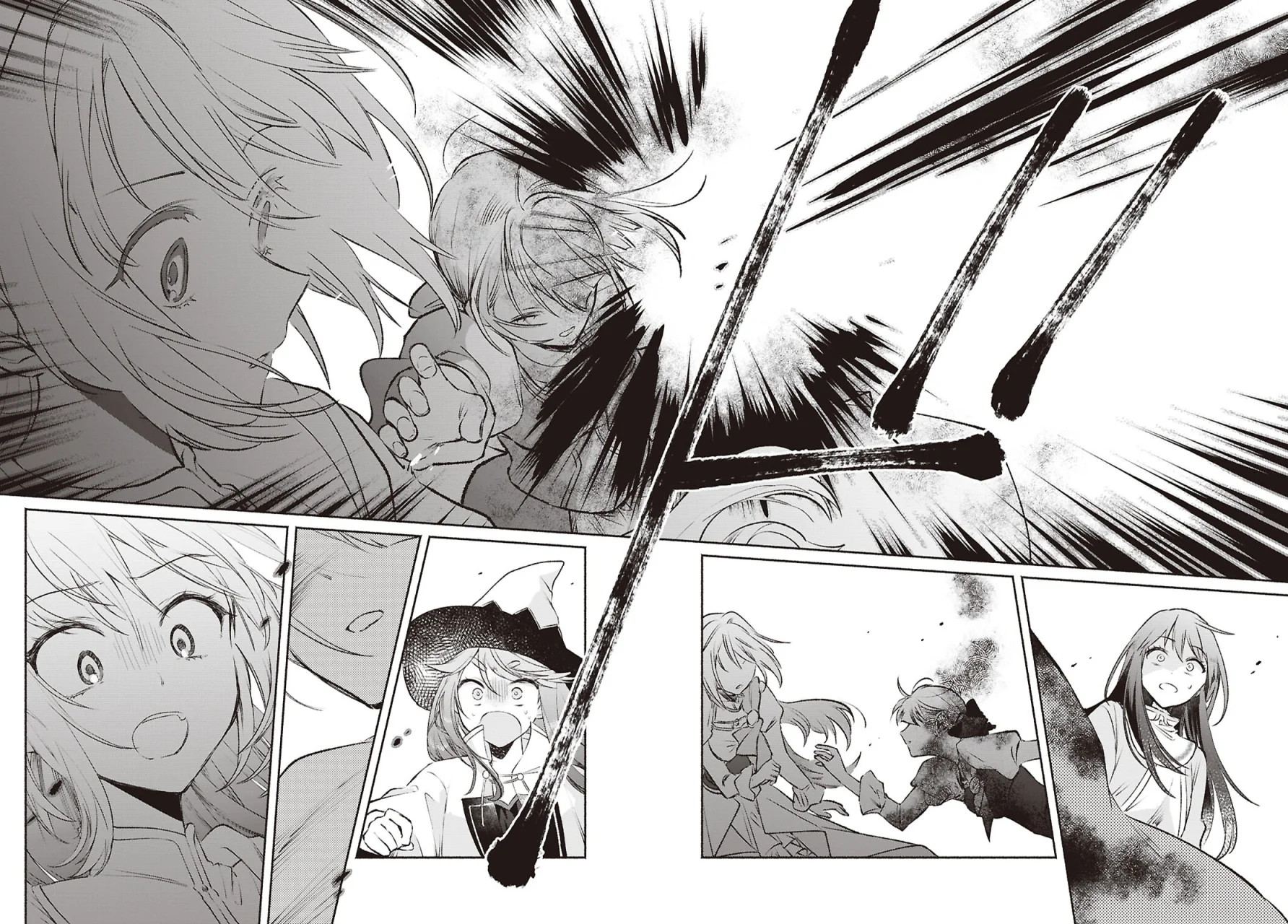 Muryoku Seijo to Munou Oujo ~Maryoku Zero de Shoukansareta Seijo no Isekai Kyuukokuki~ Capítulo 13 - Page 26