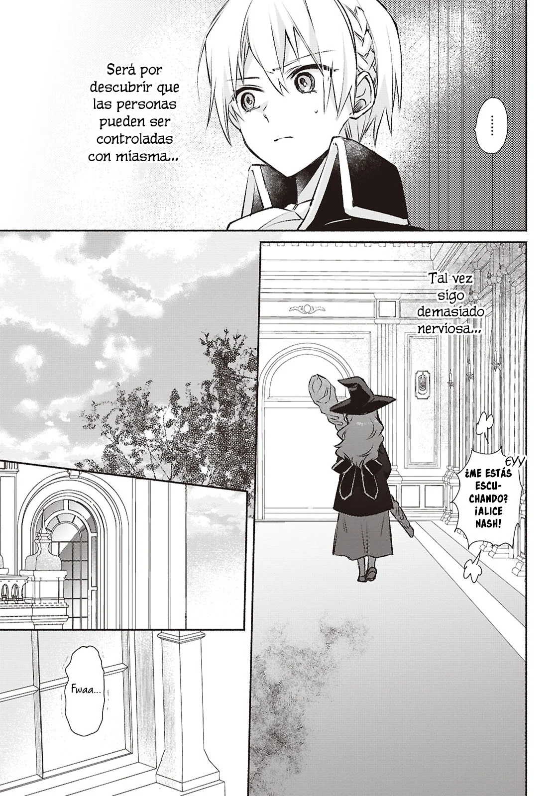 Muryoku Seijo to Munou Oujo ~Maryoku Zero de Shoukansareta Seijo no Isekai Kyuukokuki~ Capítulo 13 - Page 5