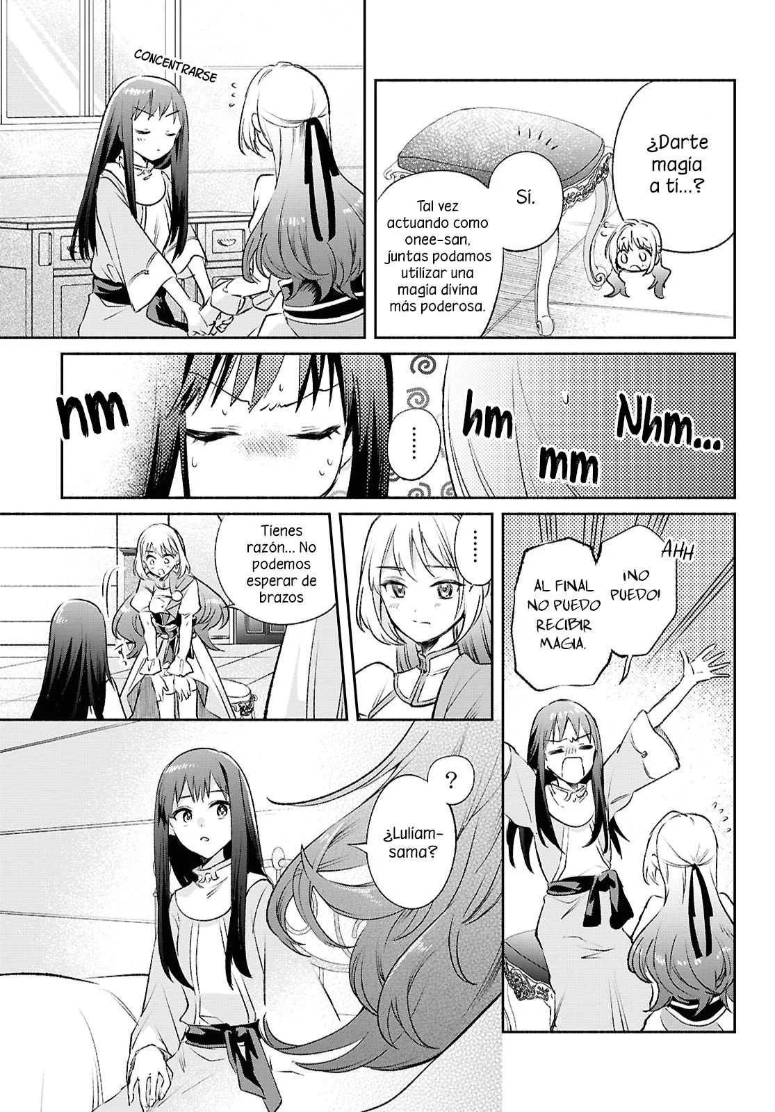 Muryoku Seijo to Munou Oujo ~Maryoku Zero de Shoukansareta Seijo no Isekai Kyuukokuki~ Capítulo 14 - Page 19
