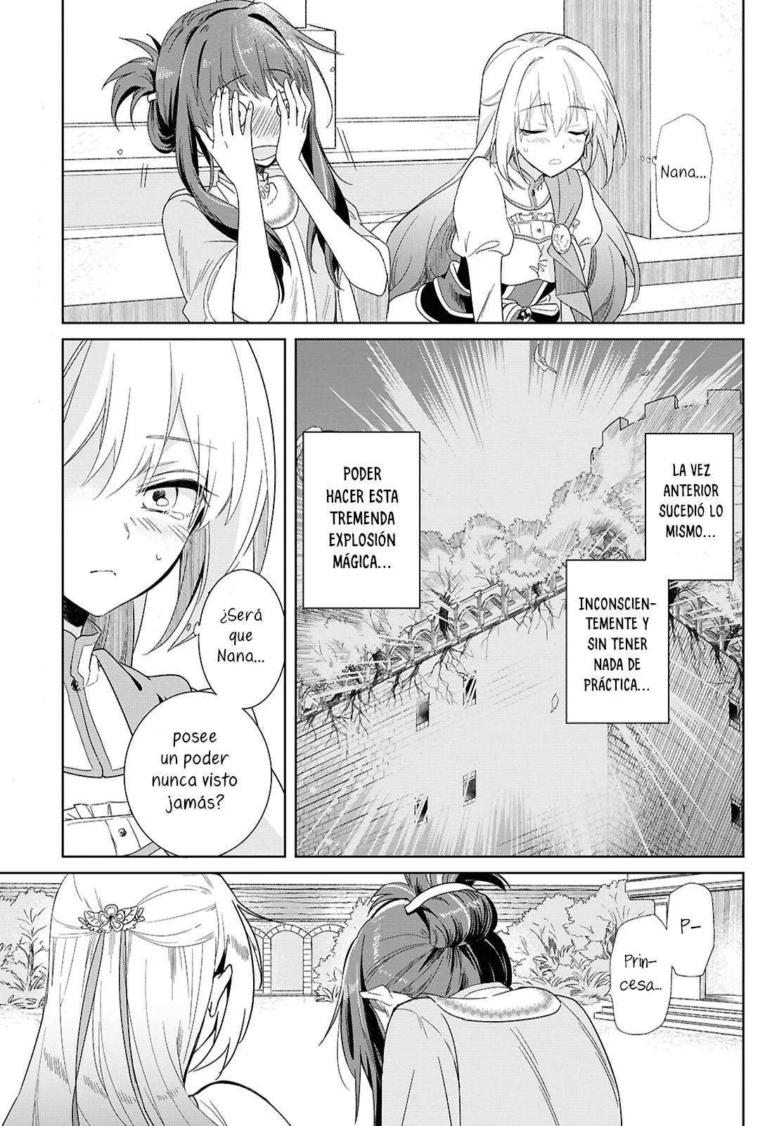 Muryoku Seijo to Munou Oujo ~Maryoku Zero de Shoukansareta Seijo no Isekai Kyuukokuki~ Capítulo 2 - Page 19