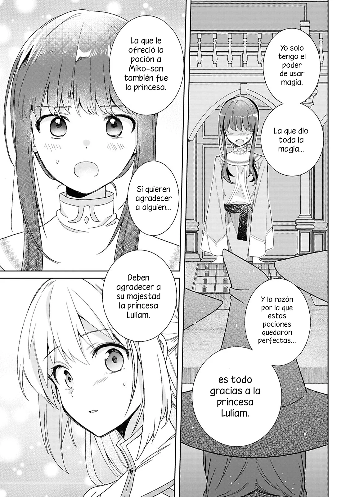Muryoku Seijo to Munou Oujo ~Maryoku Zero de Shoukansareta Seijo no Isekai Kyuukokuki~ Capítulo 3 - Page 25