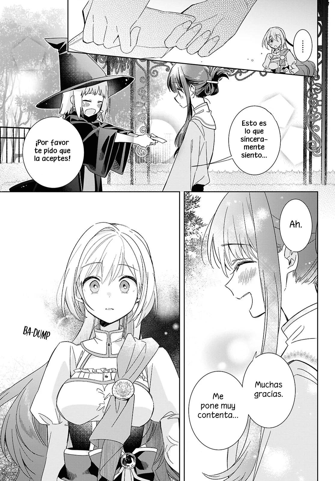 Muryoku Seijo to Munou Oujo ~Maryoku Zero de Shoukansareta Seijo no Isekai Kyuukokuki~ Capítulo 4 - Page 9