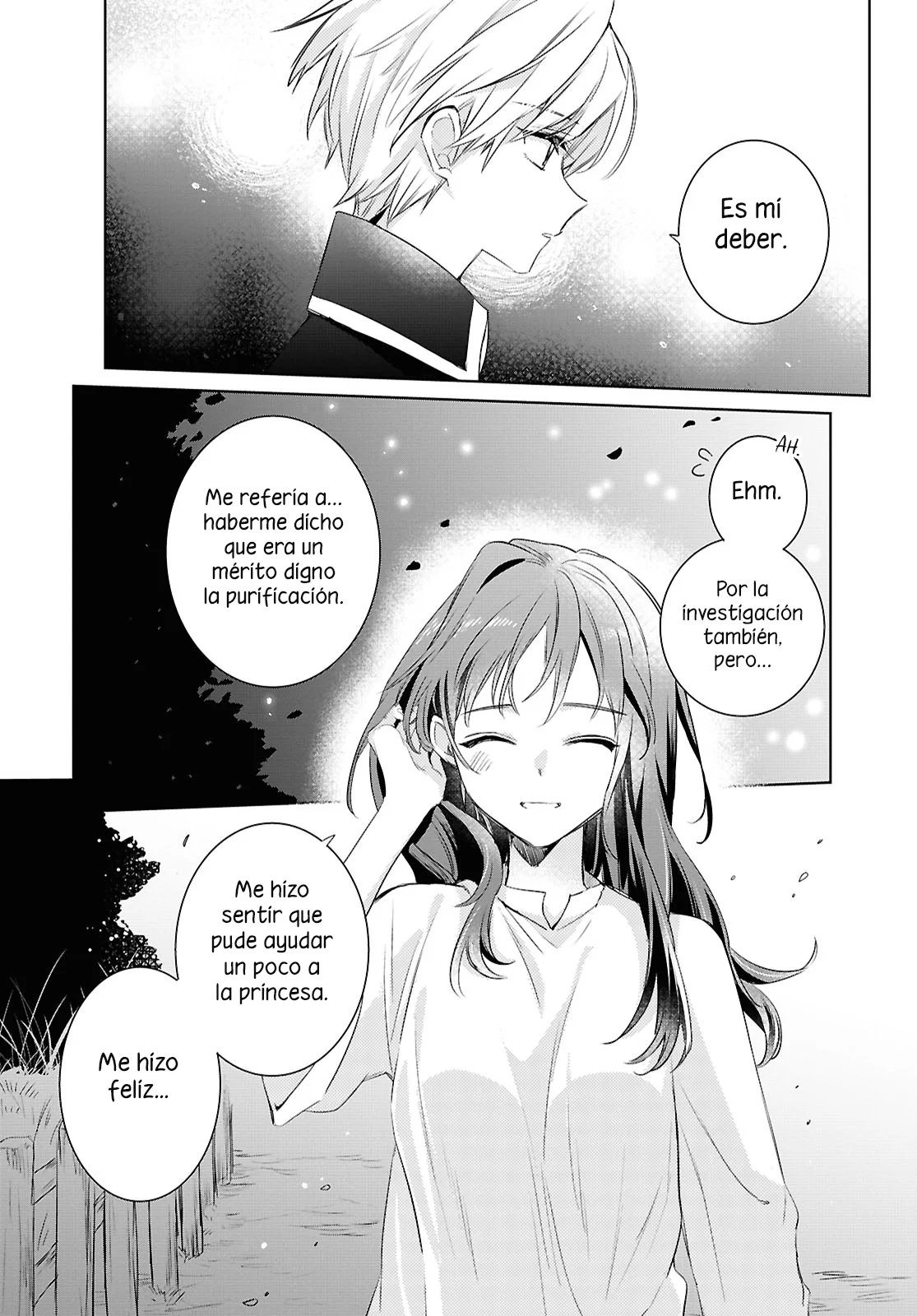 Muryoku Seijo to Munou Oujo ~Maryoku Zero de Shoukansareta Seijo no Isekai Kyuukokuki~ Capítulo 6 - Page 28