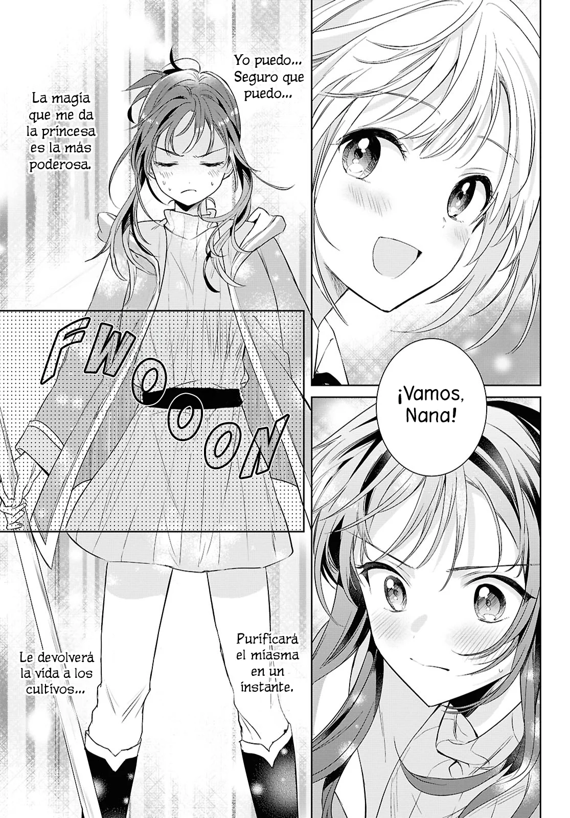 Muryoku Seijo to Munou Oujo ~Maryoku Zero de Shoukansareta Seijo no Isekai Kyuukokuki~ Capítulo 6 - Page 9