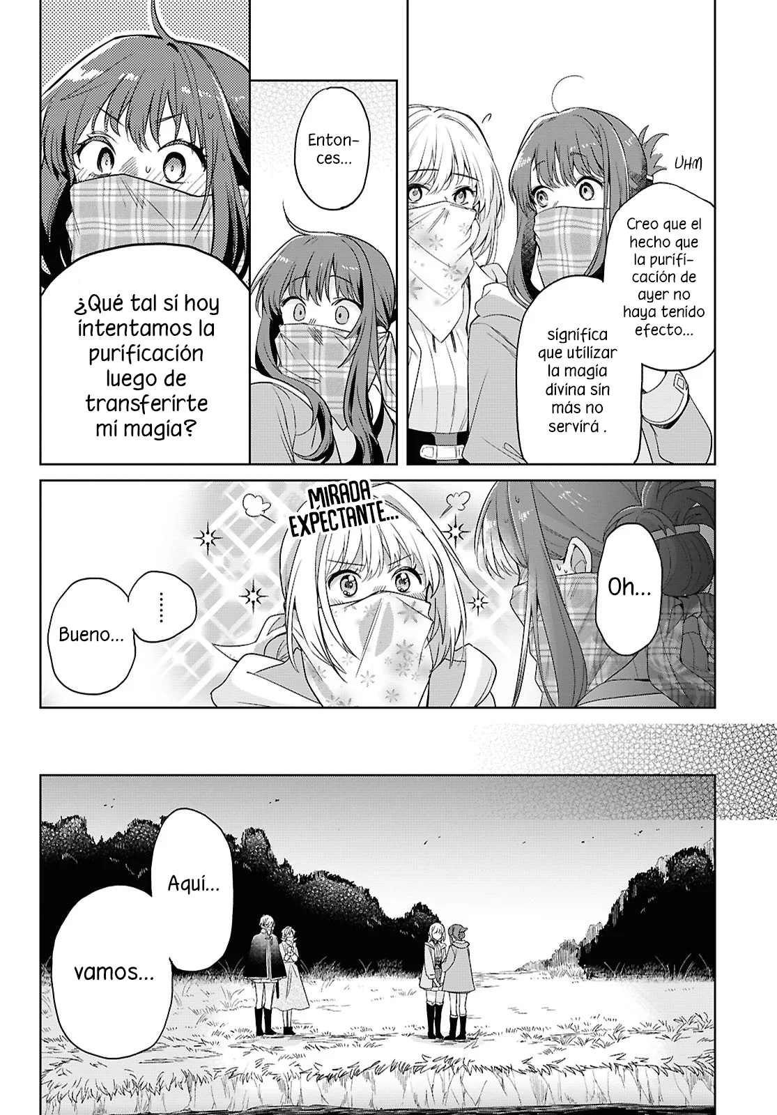Muryoku Seijo to Munou Oujo ~Maryoku Zero de Shoukansareta Seijo no Isekai Kyuukokuki~ Capítulo 7 - Page 14