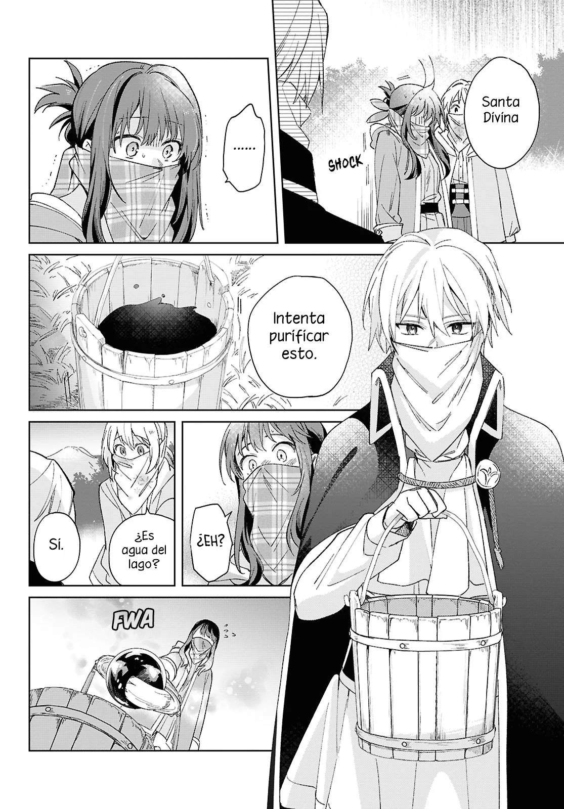 Muryoku Seijo to Munou Oujo ~Maryoku Zero de Shoukansareta Seijo no Isekai Kyuukokuki~ Capítulo 7 - Page 20
