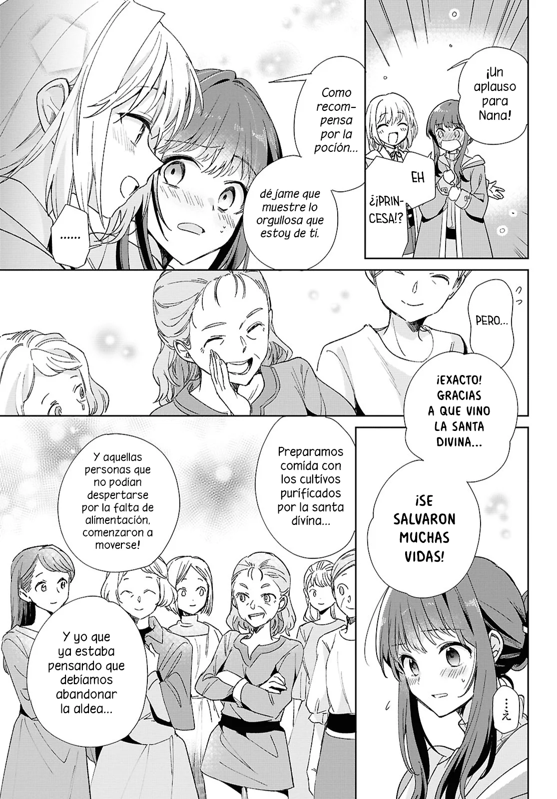Muryoku Seijo to Munou Oujo ~Maryoku Zero de Shoukansareta Seijo no Isekai Kyuukokuki~ Capítulo 7 - Page 9