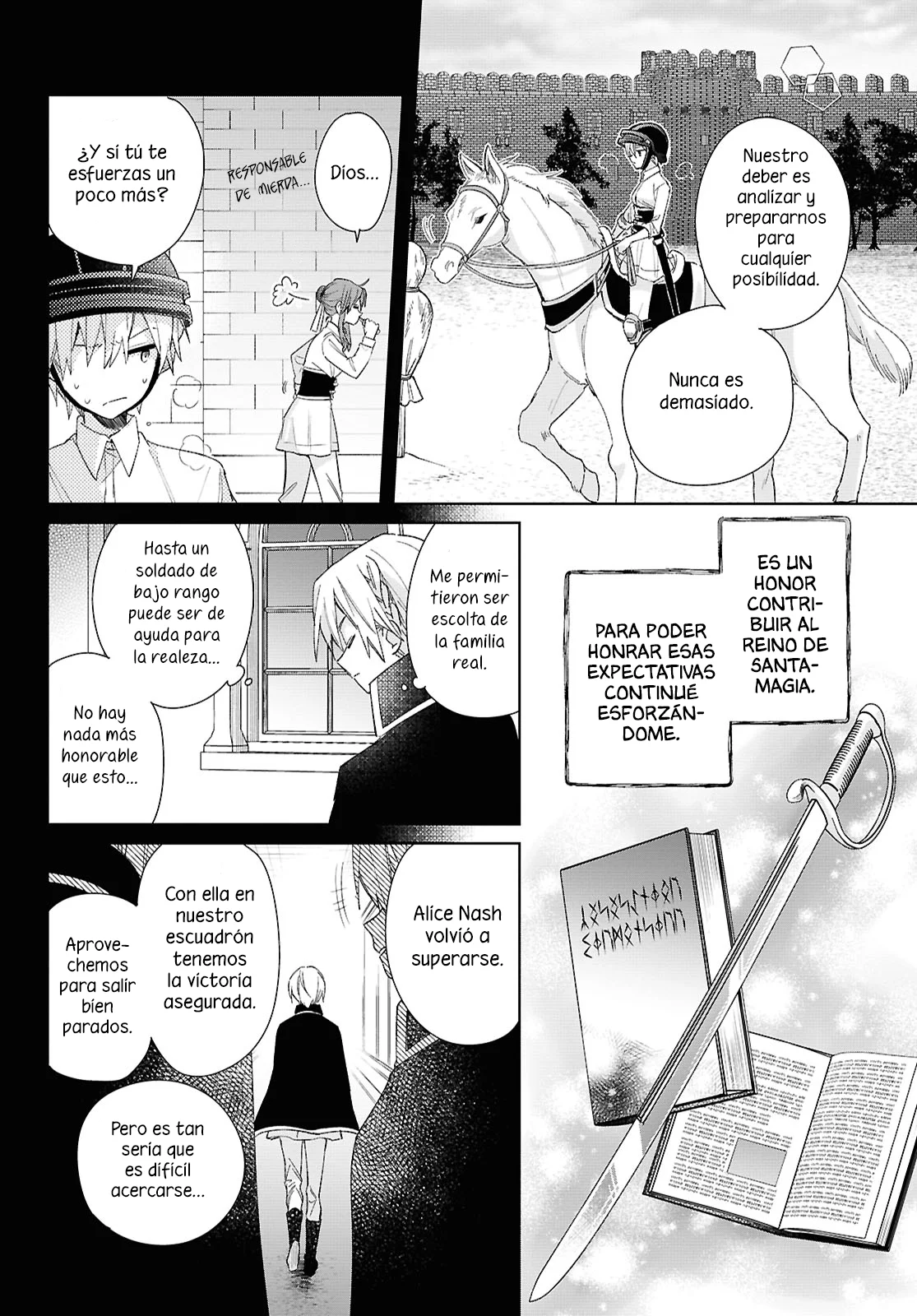Muryoku Seijo to Munou Oujo ~Maryoku Zero de Shoukansareta Seijo no Isekai Kyuukokuki~ Capítulo 8 - Page 18