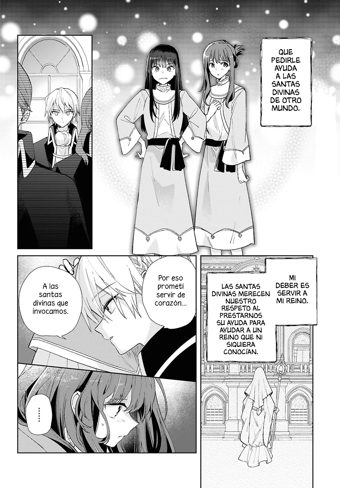 Muryoku Seijo to Munou Oujo ~Maryoku Zero de Shoukansareta Seijo no Isekai Kyuukokuki~ Capítulo 8 - Page 22