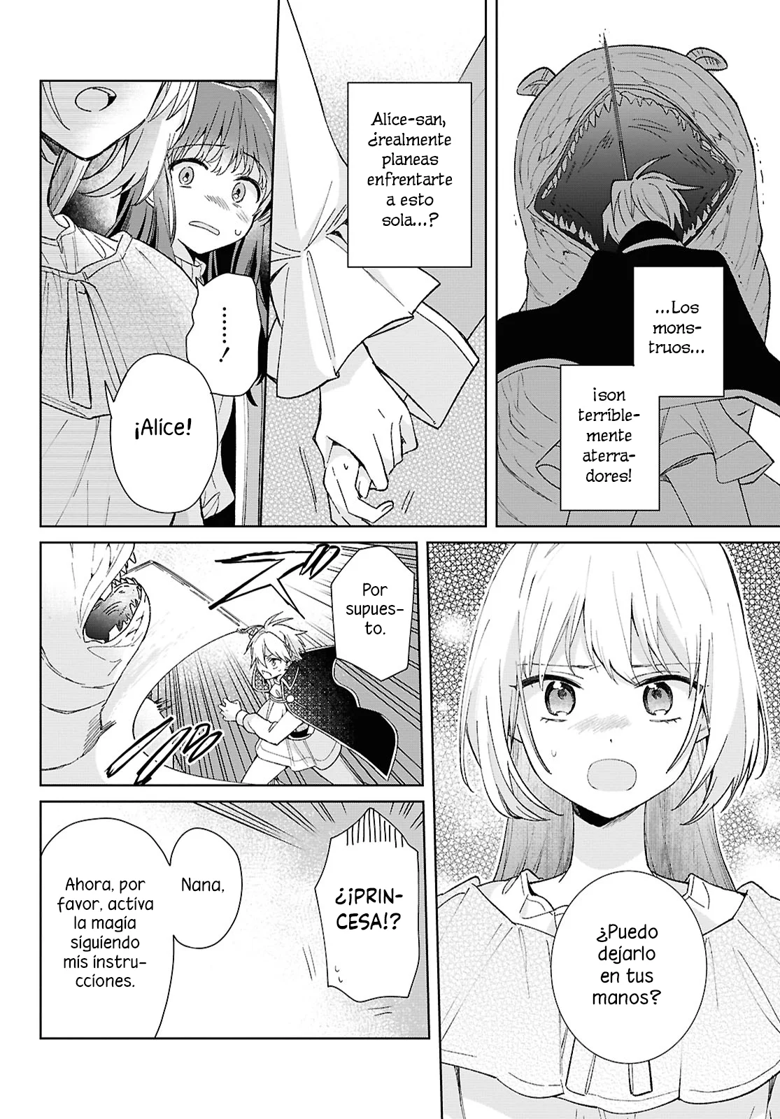 Muryoku Seijo to Munou Oujo ~Maryoku Zero de Shoukansareta Seijo no Isekai Kyuukokuki~ Capítulo 9 - Page 14