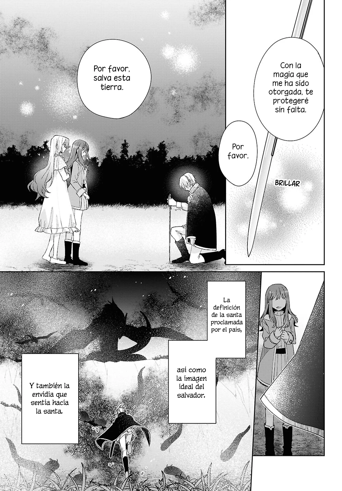 Muryoku Seijo to Munou Oujo ~Maryoku Zero de Shoukansareta Seijo no Isekai Kyuukokuki~ Capítulo 9 - Page 21