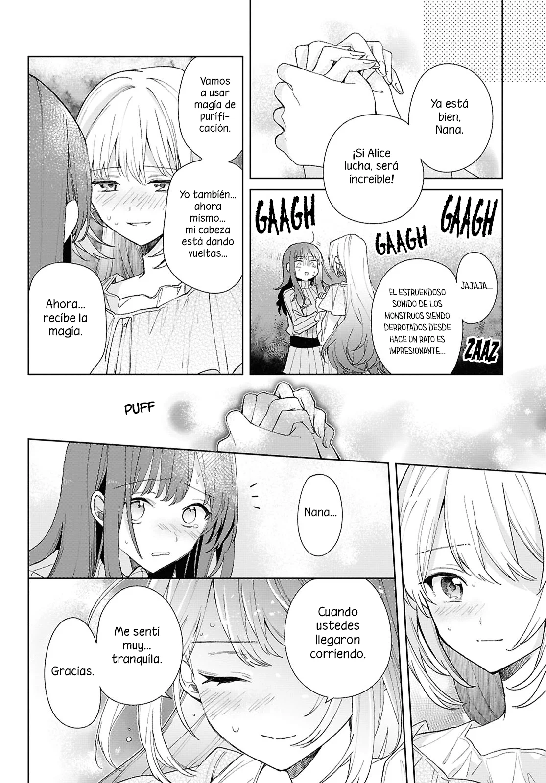 Muryoku Seijo to Munou Oujo ~Maryoku Zero de Shoukansareta Seijo no Isekai Kyuukokuki~ Capítulo 9 - Page 23