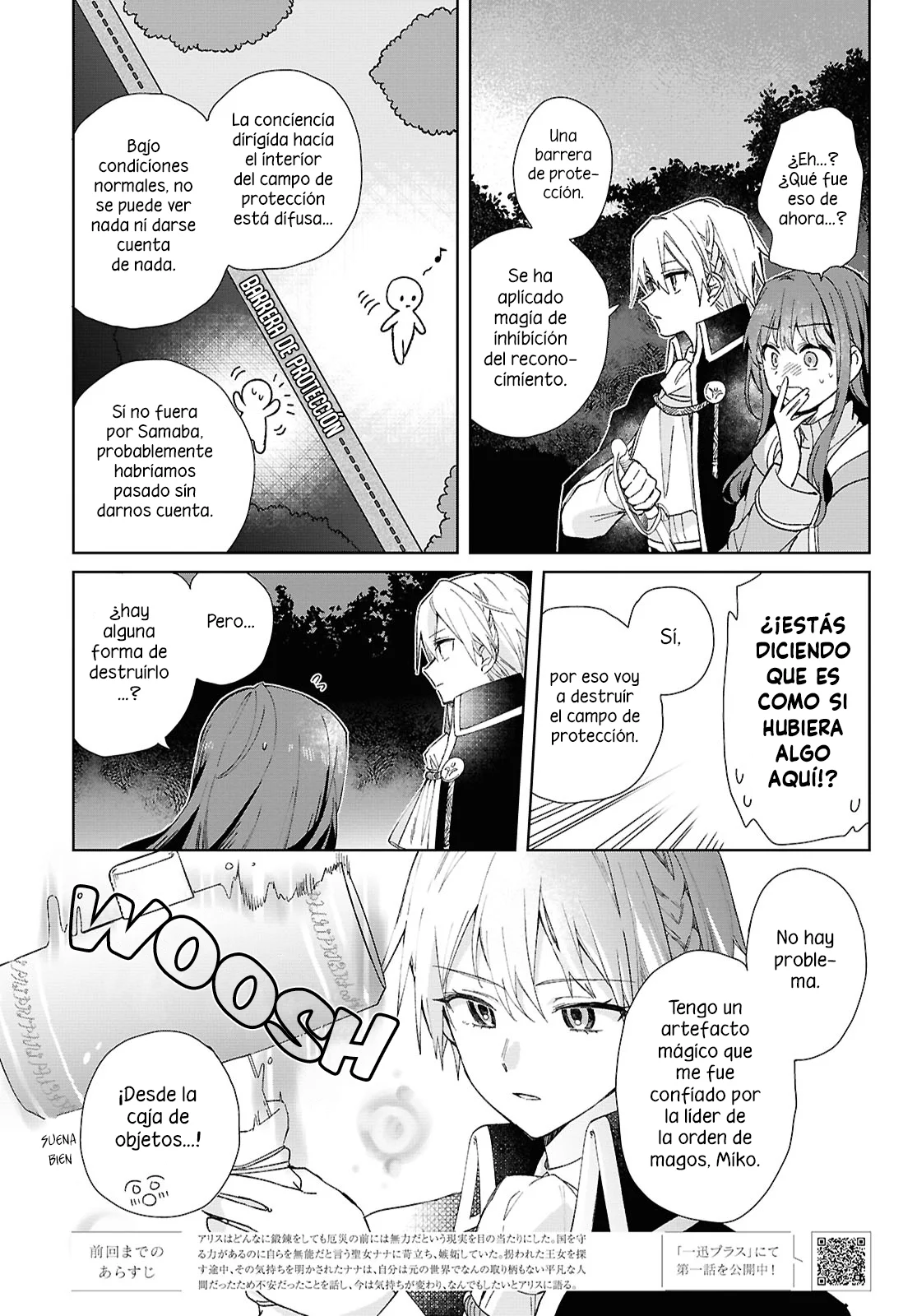 Muryoku Seijo to Munou Oujo ~Maryoku Zero de Shoukansareta Seijo no Isekai Kyuukokuki~ Capítulo 9 - Page 3