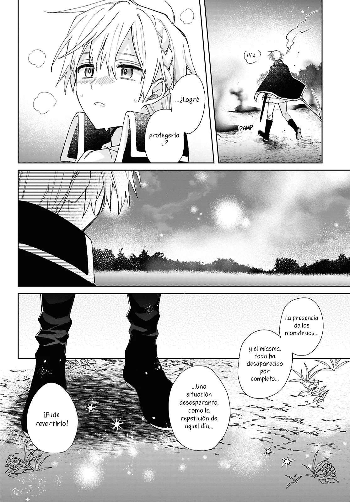Muryoku Seijo to Munou Oujo ~Maryoku Zero de Shoukansareta Seijo no Isekai Kyuukokuki~ Capítulo 9 - Page 31