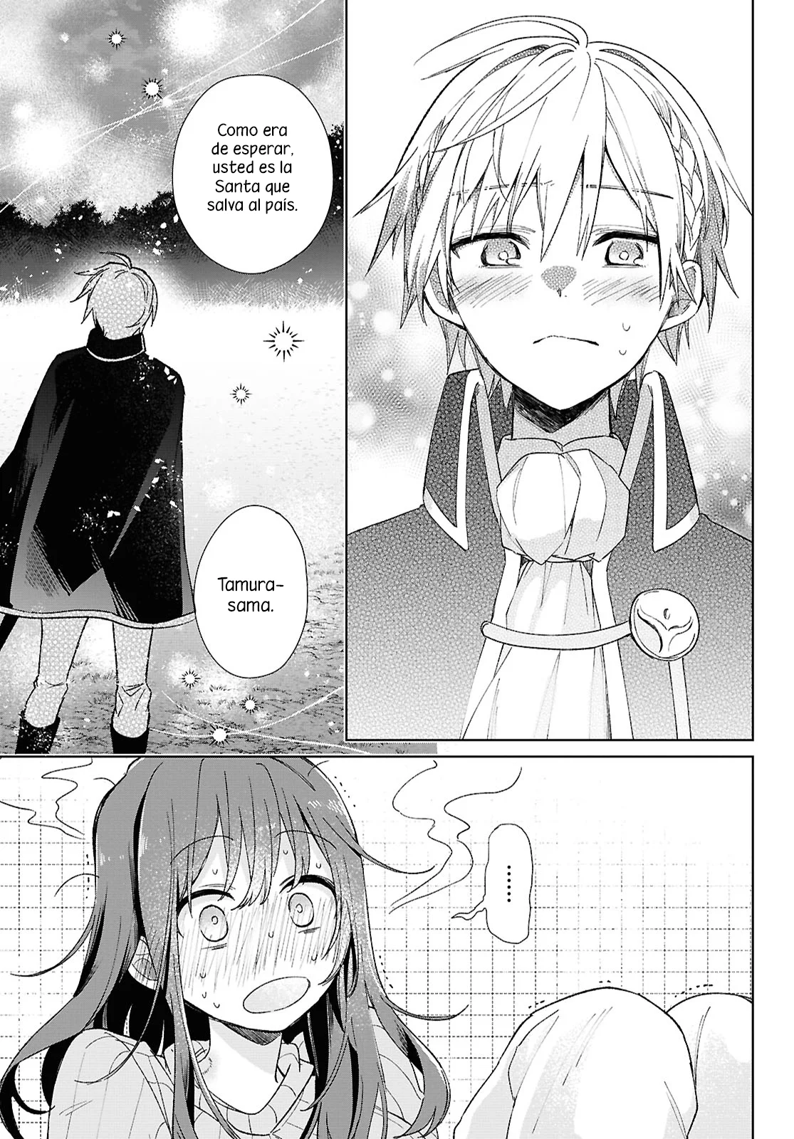 Muryoku Seijo to Munou Oujo ~Maryoku Zero de Shoukansareta Seijo no Isekai Kyuukokuki~ Capítulo 9 - Page 32