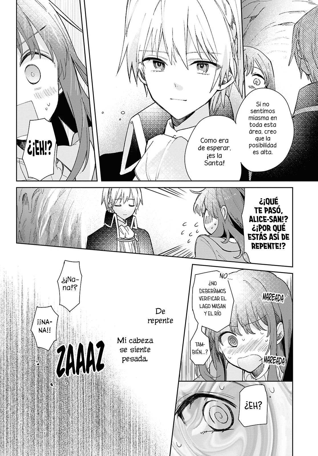 Muryoku Seijo to Munou Oujo ~Maryoku Zero de Shoukansareta Seijo no Isekai Kyuukokuki~ Capítulo 9 - Page 39
