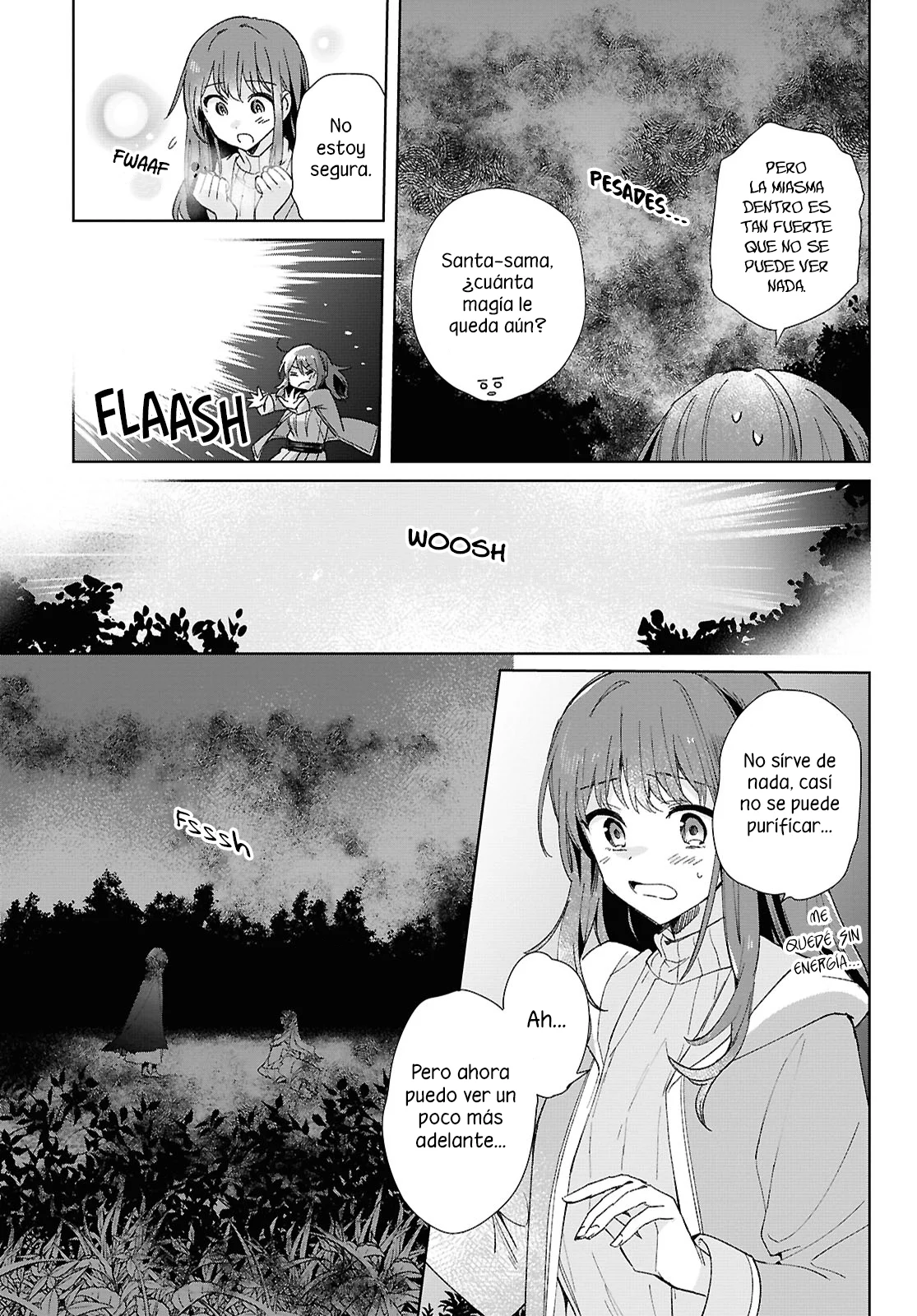Muryoku Seijo to Munou Oujo ~Maryoku Zero de Shoukansareta Seijo no Isekai Kyuukokuki~ Capítulo 9 - Page 5