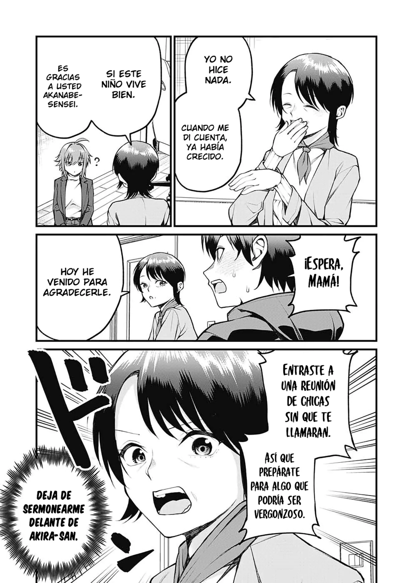 Akanabe sensei wa Tereshirazu Capítulo 13 - Page 7