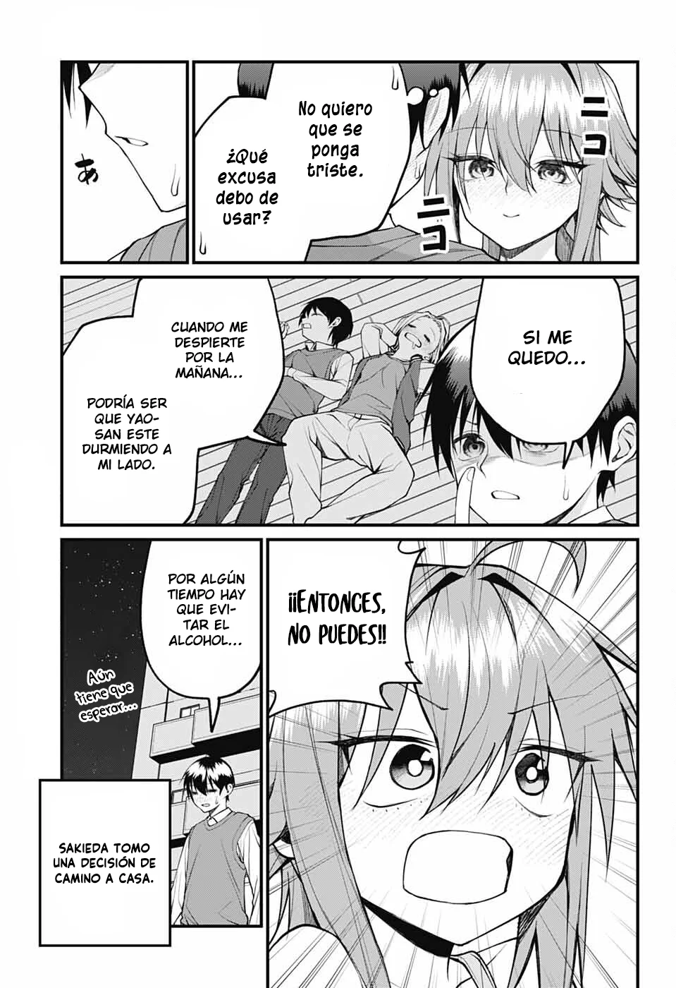 Akanabe sensei wa Tereshirazu Capítulo 17 - Page 14