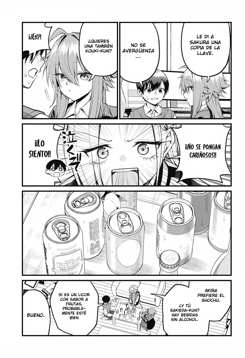 Akanabe sensei wa Tereshirazu Capítulo 17 - Page 4