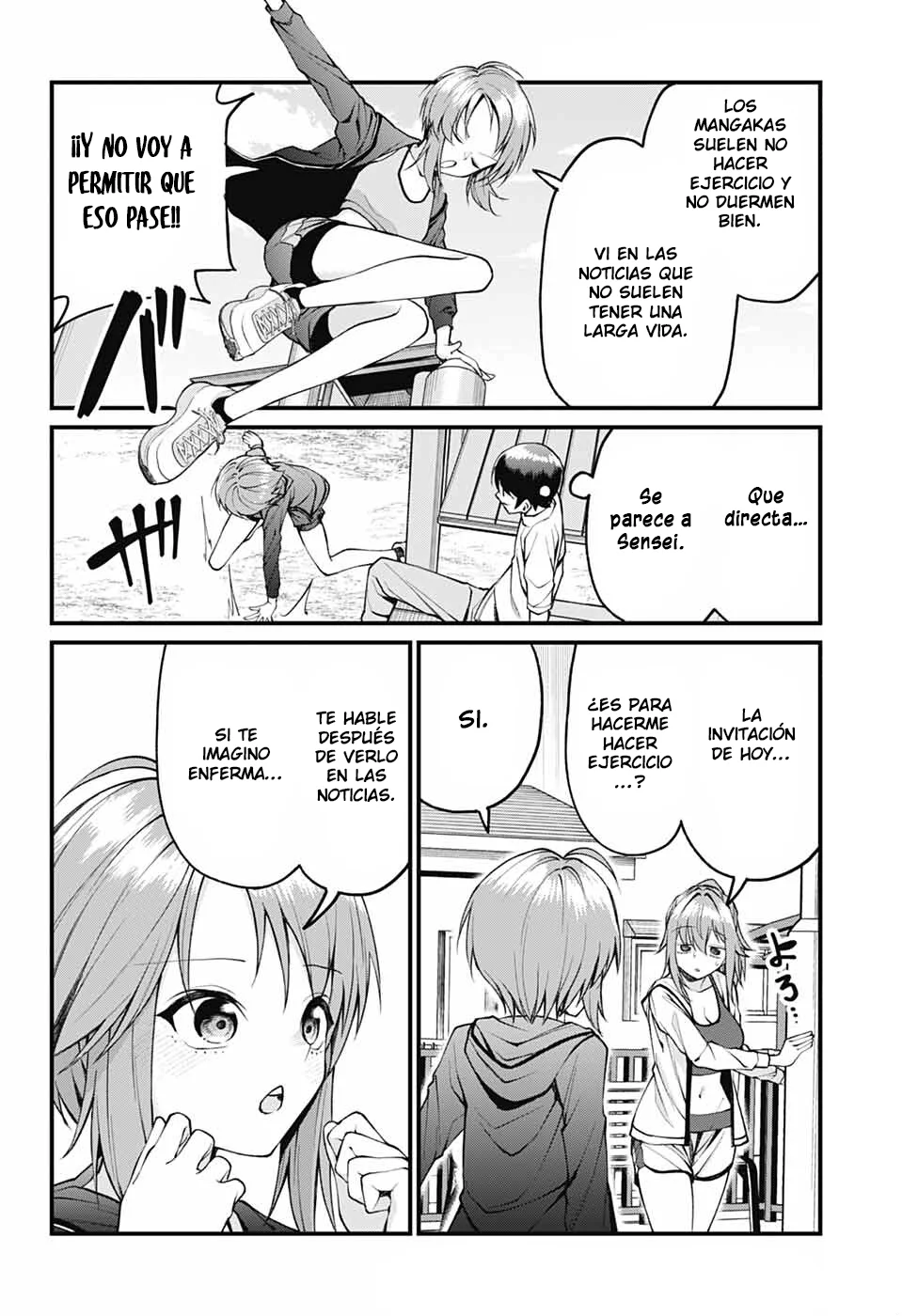 Akanabe sensei wa Tereshirazu Capítulo 18 - Page 11
