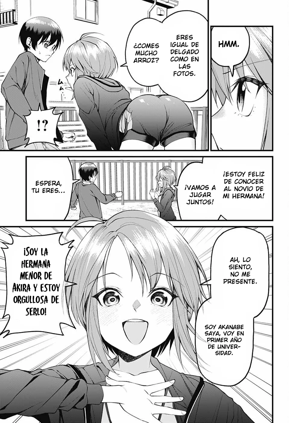 Akanabe sensei wa Tereshirazu Capítulo 18 - Page 6