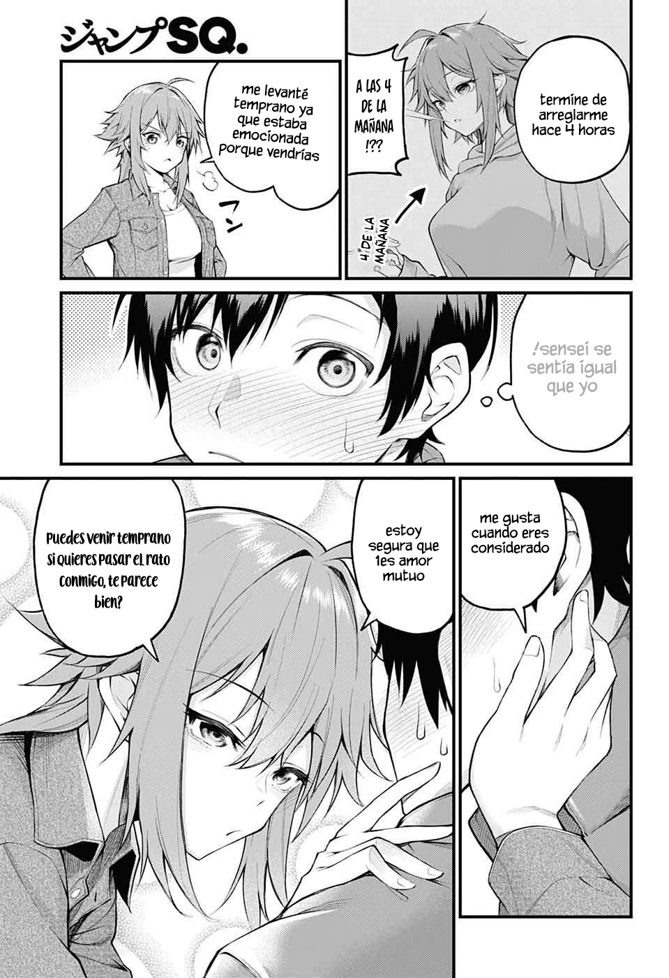 Akanabe sensei wa Tereshirazu Capítulo 2 - Page 5