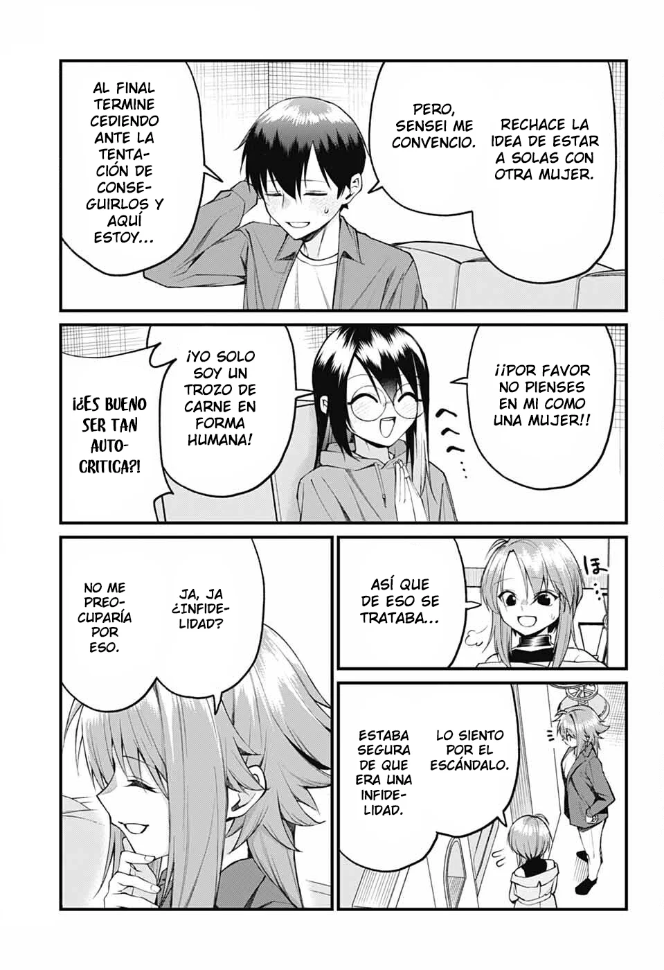 Akanabe sensei wa Tereshirazu Capítulo 20 - Page 12