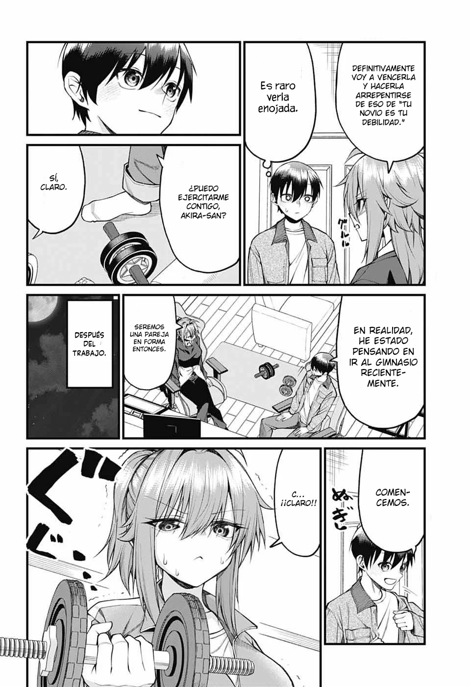 Akanabe sensei wa Tereshirazu Capítulo 26 - Page 9