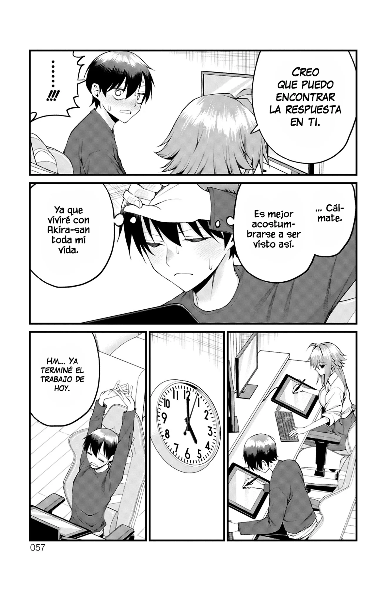 Akanabe sensei wa Tereshirazu Capítulo 27 - Page 12
