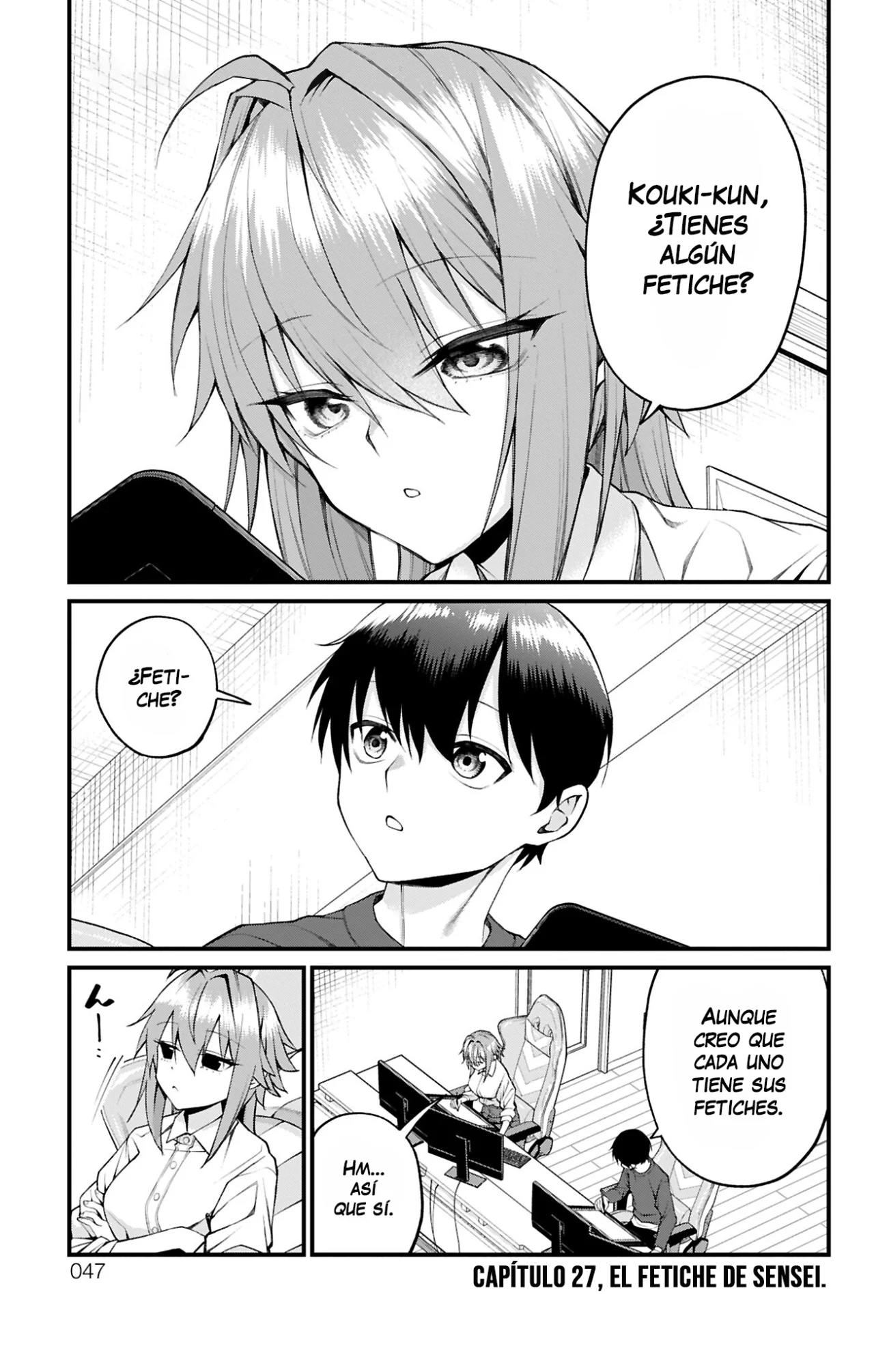 Akanabe sensei wa Tereshirazu Capítulo 27 - Page 2