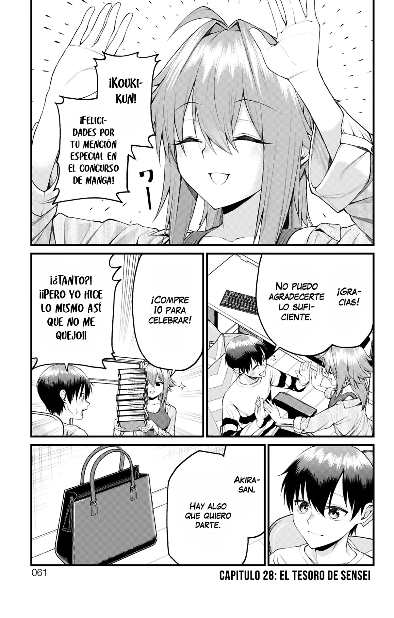 Akanabe sensei wa Tereshirazu Capítulo 28 - Page 2