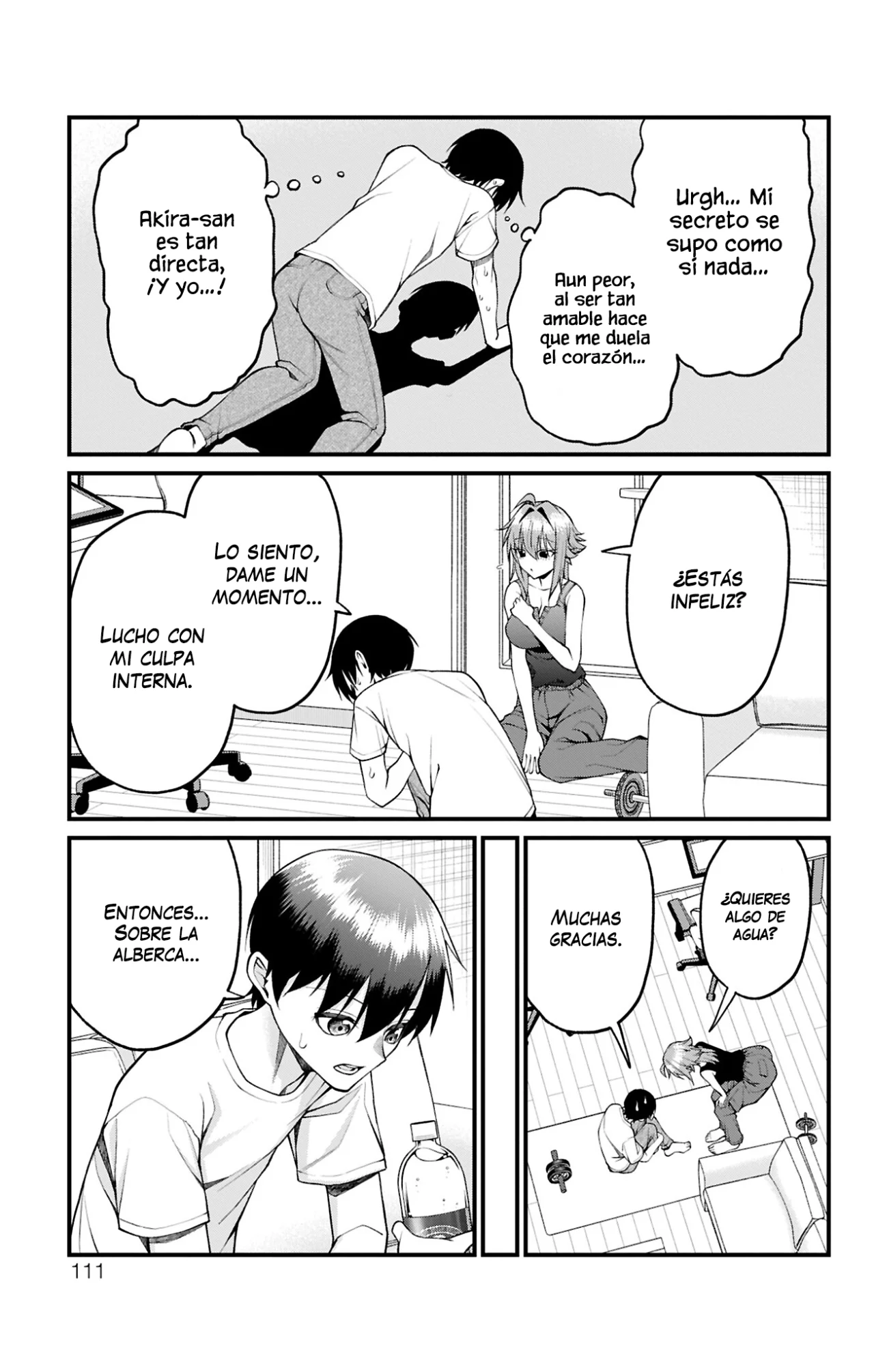 Akanabe sensei wa Tereshirazu Capítulo 31 - Page 8
