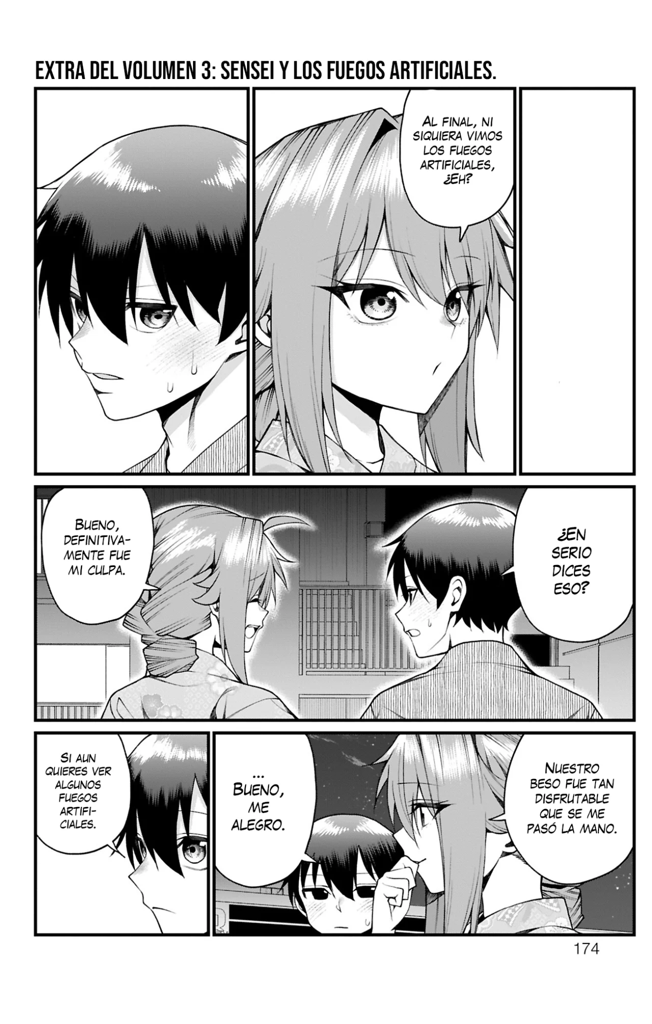Akanabe sensei wa Tereshirazu Capítulo 35 - Page 15