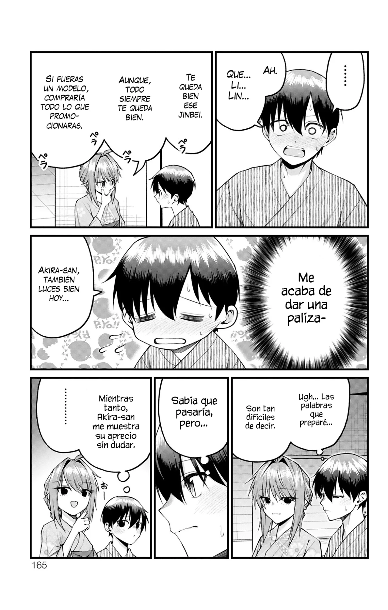 Akanabe sensei wa Tereshirazu Capítulo 35 - Page 6