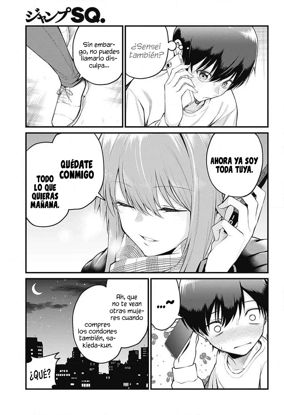 Akanabe sensei wa Tereshirazu Capítulo 4 - Page 18