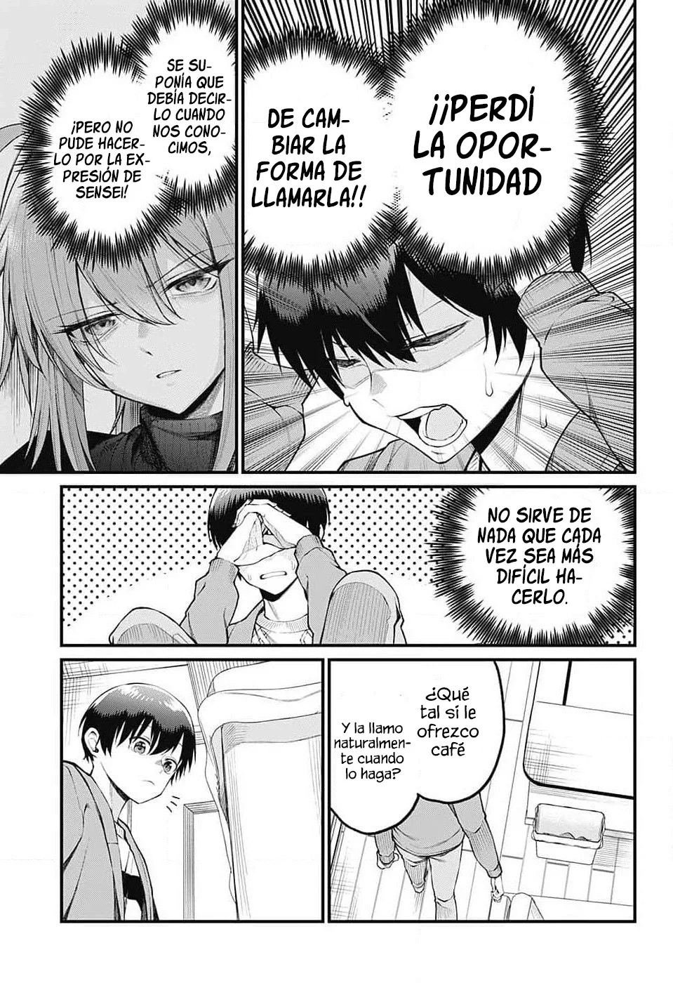 Akanabe sensei wa Tereshirazu Capítulo 5 - Page 12