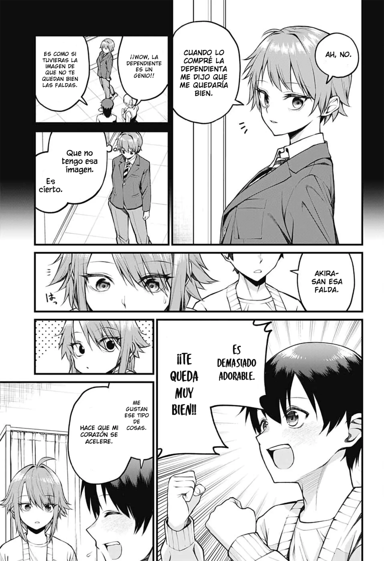 Akanabe sensei wa Tereshirazu Capítulo 7 - Page 12