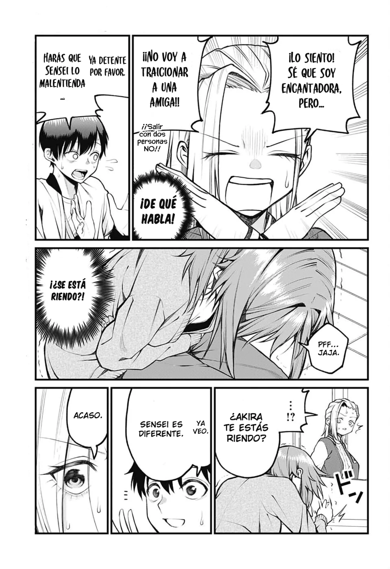 Akanabe sensei wa Tereshirazu Capítulo 9 - Page 6
