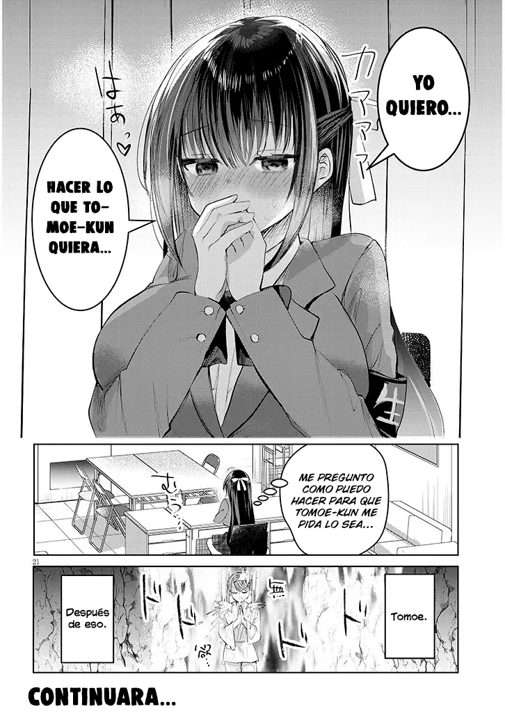 Kotowarenai Kaichou wa Tomoe-kun ni dake Shite Agetai Capítulo 1 - Page 22