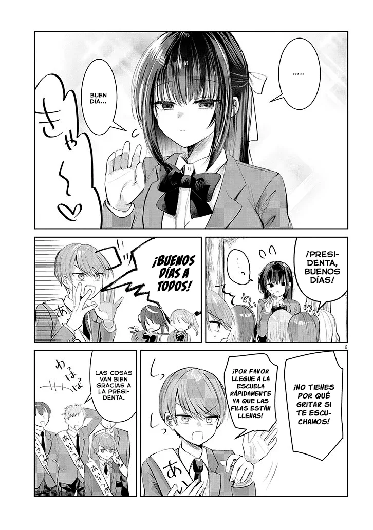 Kotowarenai Kaichou wa Tomoe-kun ni dake Shite Agetai Capítulo 1 - Page 7