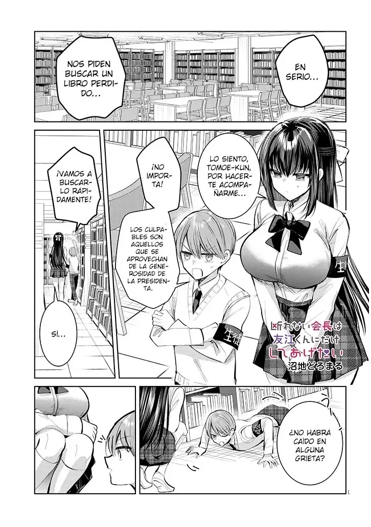 Kotowarenai Kaichou wa Tomoe-kun ni dake Shite Agetai Capítulo 10 - Page 3
