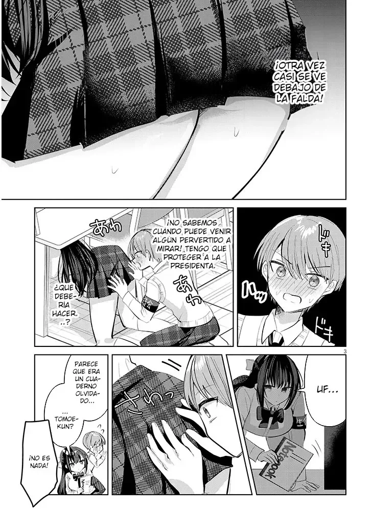 Kotowarenai Kaichou wa Tomoe-kun ni dake Shite Agetai Capítulo 10 - Page 5