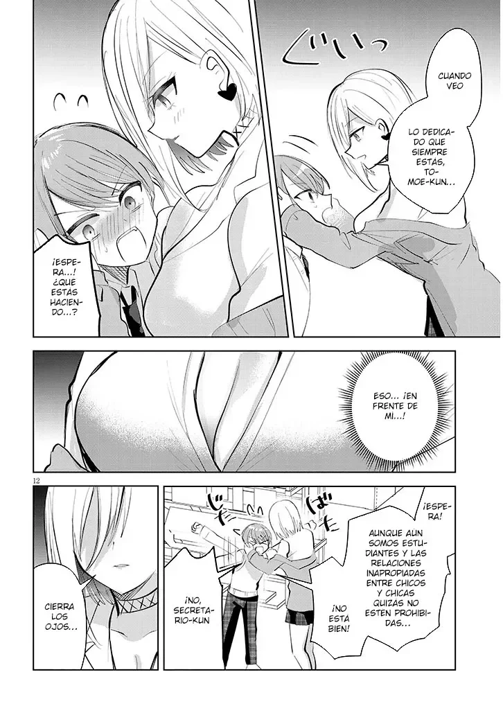 Kotowarenai Kaichou wa Tomoe-kun ni dake Shite Agetai Capítulo 11 - Page 16