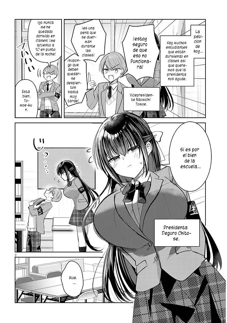 Kotowarenai Kaichou wa Tomoe-kun ni dake Shite Agetai Capítulo 2 - Page 6