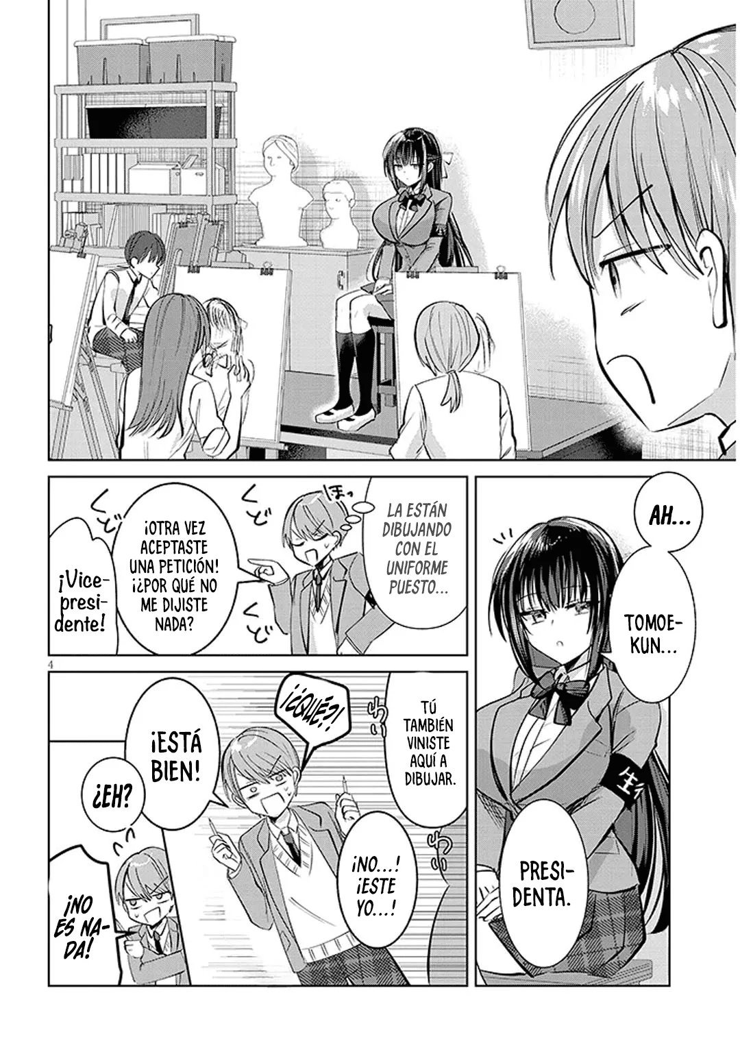 Kotowarenai Kaichou wa Tomoe-kun ni dake Shite Agetai Capítulo 3 - Page 7