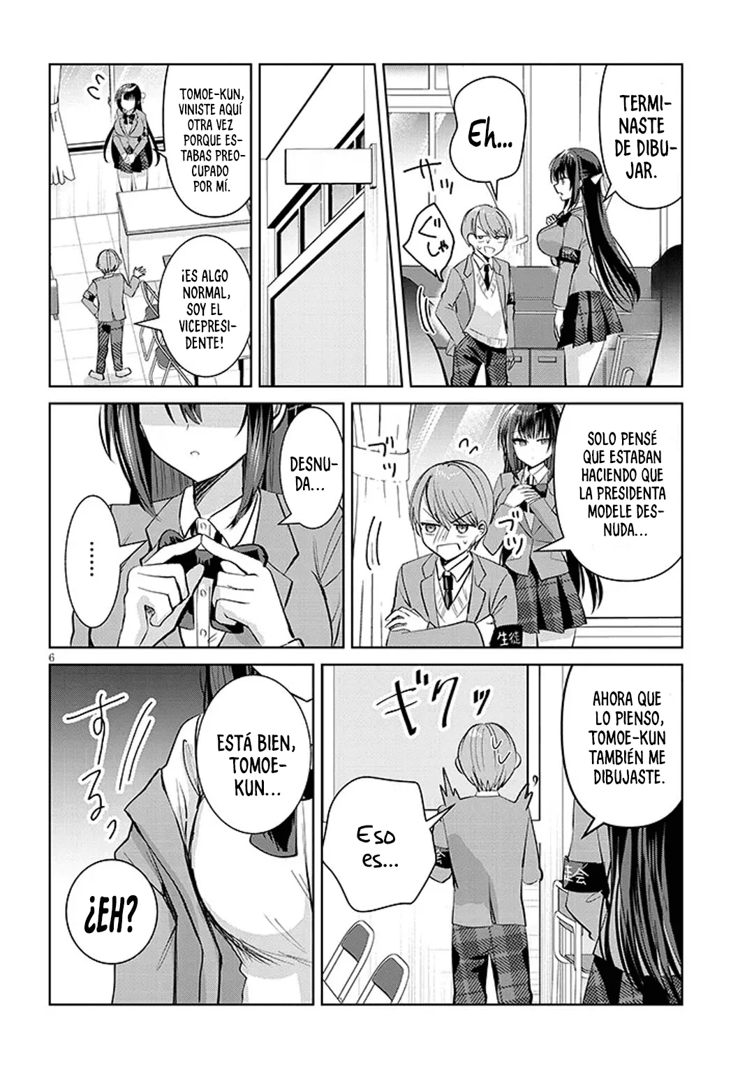 Kotowarenai Kaichou wa Tomoe-kun ni dake Shite Agetai Capítulo 3 - Page 9