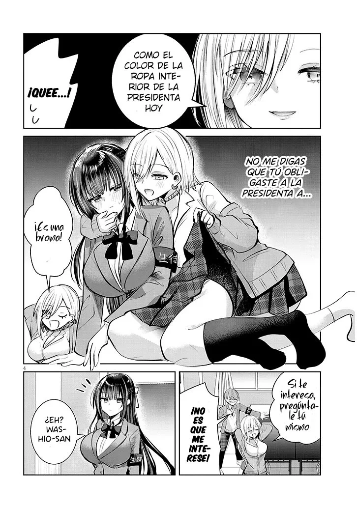 Kotowarenai Kaichou wa Tomoe-kun ni dake Shite Agetai Capítulo 4 - Page 8